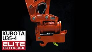 Kubota U354 Elite RotaLOCK Hitch [upl. by Marabelle]