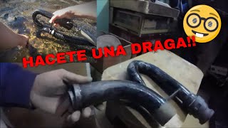 COMO FUNCIONA UNA DRAGA PARA ORO 2 🤓 how does a gold dredge work [upl. by Seugirdor]