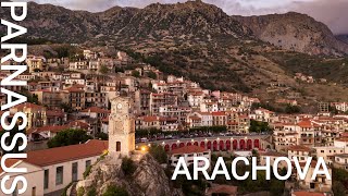 Arachova – Parnassus  Greece 4K [upl. by Hamish]