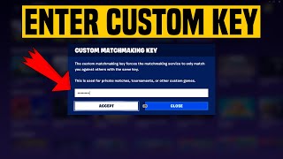 How to Enter CUSTOM GAMES CODE On Fortnite  Fortnite Tutorial [upl. by Supen]