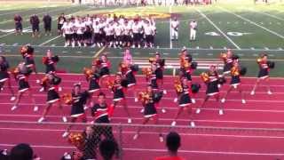 James Campbell High School Alma Mater 2013  Band Cheerleaders Football [upl. by Kraul56]