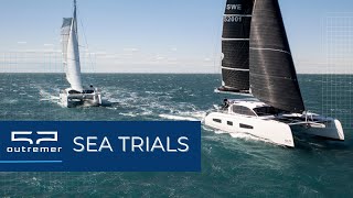 Outremer 52 exclusive sailing footage [upl. by Annait92]