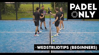 Padelles wedstrijd tips beginners [upl. by Llewop]