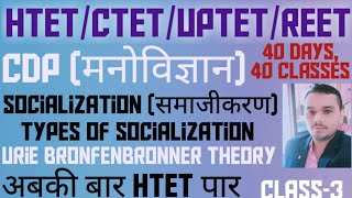 Cl3 Socialization Urie Bronfenbronners Ecological Model htetpreparation  htetcdpclass [upl. by Laurin]