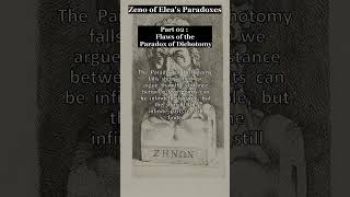 Great Philosophers Zeno of Eleas Paradoxes [upl. by Doughty]