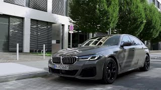 Die neue BMW 545e xDrive Limousine  Verschiedene Fahrmodi für maximale Effizienz je [upl. by Berkley]