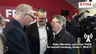 Peter Mertens PVDA “Mélenchon ook in Vlaanderen actueel” [upl. by Odnalref955]