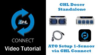 ATO 1sensor setup via GHL Connect [upl. by Julita]