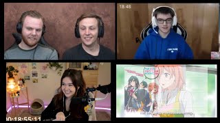 Oregairu SNAFU Season 1 Episode 1 Reaction Mashup [upl. by Lambertson]