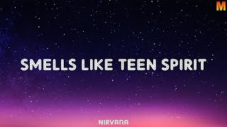 Nirvana  Smells Like Teen Spirit Lyrics [upl. by Romanas]