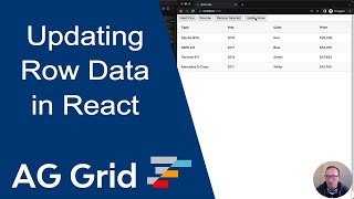 Updating row data in React Directly and Efficiently with Transactions [upl. by Nileuqay]