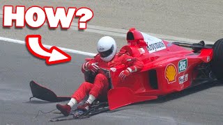 6 Luckiest Moments in Formula 1 History [upl. by Assira940]