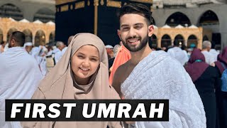 Kaaba dekh kar first time buhat roya😭 Alhumdulillah umrah done ❤️ [upl. by Ert]