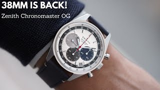 This Chronograph Packs a PUNCH  Zenith Chronomaster Original is BACK in 38mm [upl. by Lattie339]