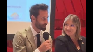 Intervento di Alessandro Palmerini alla premiazione [upl. by Oisacin282]