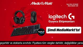 Yıldızlı Teknoloji Günlerinin MediaMarkt’la Tam Zamanı Logitech oyuncu ekipmanları MediaMarkt’ta [upl. by Gnay]