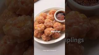 Dumplings Recipe Vegetarian 🥟dumpling dumplingrecipe cookingvideo shorts [upl. by Lyrac]