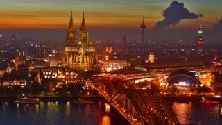 Köln  cologne in motion Timelapse Köln [upl. by Attelrac865]