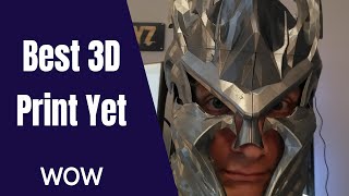 Best 3D Print Yet  The Helm of Domination  World of Warcraft [upl. by Ddej203]