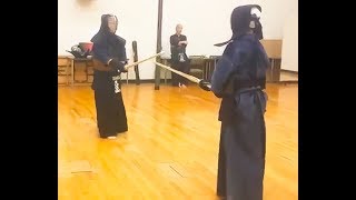 Kendo Sensei jigeiko in Costa Mesa 1 [upl. by Rives]