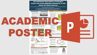 How to make an academic poster in powerpoint [upl. by Shirberg310]