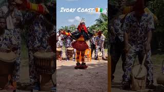 Zaouli Dance in Ivory Coast 🇨🇮 The show must go on [upl. by Ettennaj]