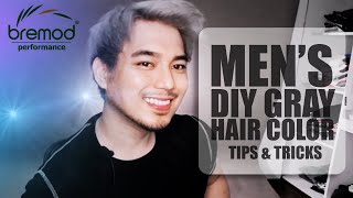 DIY ASH GRAY HAIR BREMOD  QUARANTINE VLOG [upl. by Pierette]