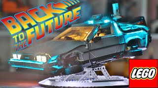 LEGO Delorean 10300  Lightailing LED KIT  La Delorean ultime [upl. by Brittan459]