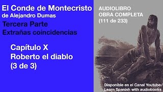 Audiolibro EL CONDE DE MONTECRISTO 111233 de Alejandro Dumas [upl. by Hadihahs]