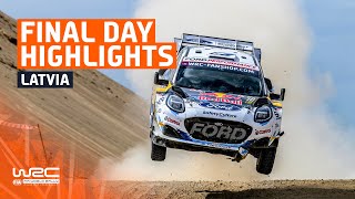 Final Day Highlights  WRC Tet Rally Latvia 2024 [upl. by Azitram]