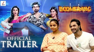 Reaction Boomerang trailer  jeet Rukmani ￼￼ [upl. by Melosa82]