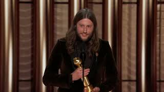 Ludwig Göransson Wins Best Score – Motion Picture I 81st Annual Golden Globes [upl. by Atirb38]