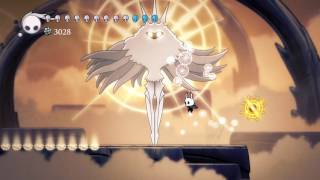 Hollow Knight  Final Battle  The Radiance  Dream No More Ending achievement [upl. by Nairadal]