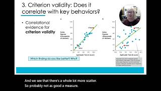 53 Identifying good measurement Validity [upl. by Gnim]