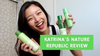 Katrinas Nature Republic Review  Aloe Vera amp Hawaiian Fresh Serum [upl. by Ailey]