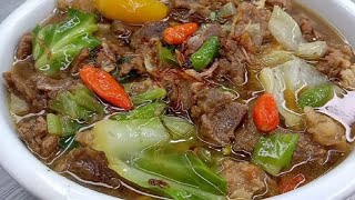 RESEP TONGSENG DAGING SAPI MUDAH DAN LEZAT [upl. by Suoicerp]