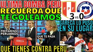 BRUTAL GARECA HIZO RESPETAR A PERÚ EN PLENA PRESENTACIÓN EN CHILE Y CUADRÓ A TODOS EN VIVO SORPRENDE [upl. by Alleuqahs]