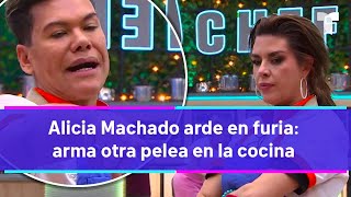 Top Chef VIP  Alicia Machado arde en furia arma otra pelea en la cocina 😱 🔥 [upl. by Sirac]