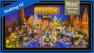 Lemax Christmas Village 2023  The Making Of Caddington Village [upl. by Cimbura843]