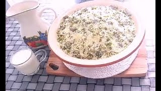 Recette mesfouf aux petits pois fèves et haricots verts  مسفوف بالجلبانه والفول وصفه لذيذه [upl. by Alhan390]