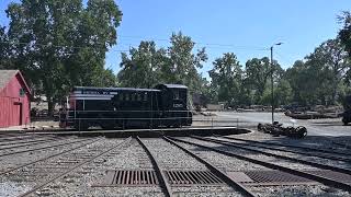 WATCH THE RARE BALDWINWHITCOMB LOCOMOTIVE ON THE TURNTABLE AT RAILTOWN 1897 [upl. by Alfons]