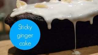 Sticky ginger cake recipe [upl. by Lorenzana763]