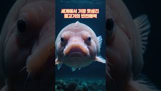 세계에서 가장 못생긴 동물 Blobfish의 반전 매력 낚시 fishing [upl. by Hedvig]