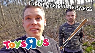 TURBO MÄßIG UNTERWEGS  BASEBALLSCHLÄGER BEI TOYS ARE US [upl. by Estren]