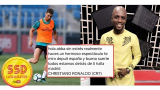 🤣🤣 Le message de Ronaldo à Abba No stress [upl. by Wittenburg]