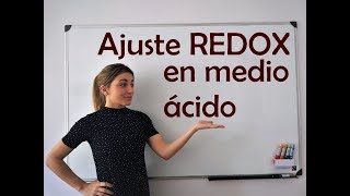 Ajuste de reacción redox en medio ÁCIDO por el método del IONELECTRÓN [upl. by Daryle397]