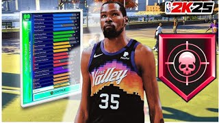 NBA 2K25 BEST 610 KEVIN DURANT BUILD USER LIVE NBA 2K25 BEST JUMPSHOT [upl. by Pevzner]