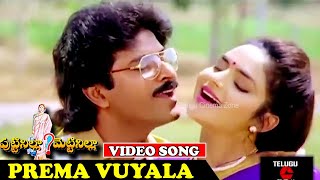 PREMA VUYALA  VIDEO SONG  PUTTINILLA METTINILLA  BHANU CHANDER  MADHUBALA  TELUGU CINEMA ZONE [upl. by Betthezel]