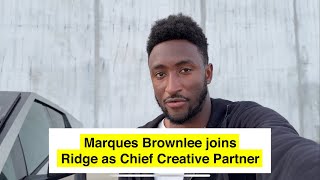 MKBHD Joins Ridge as Chief Creative Partner [upl. by Ansilme]