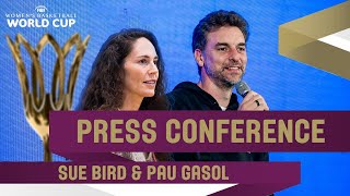 Sue Bird amp Pau Gasol  FIBA Womens Basketball World Cup 2026 Press Conference [upl. by Oriole]